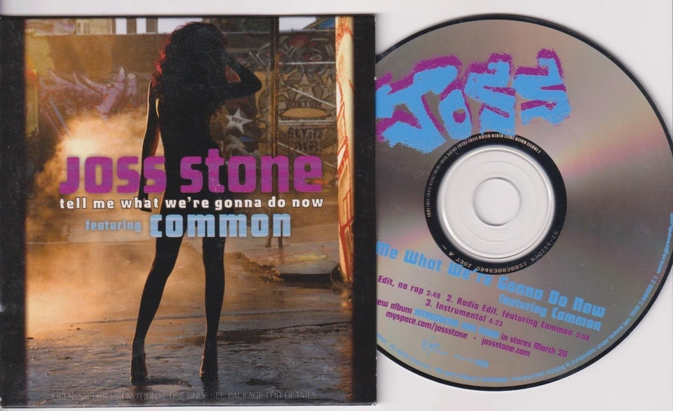 Joss Stone – Tell Me What We're Gonna Do Now - 3 Track Promo Maxi CD 2007 - Bild 1 von 1