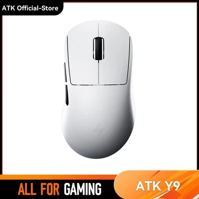ATK Dragonfly Y9 Lightweight Ergonomic Wireless Gaming Mouse 8K PAW3395/3950 55g - Image 1 of 4