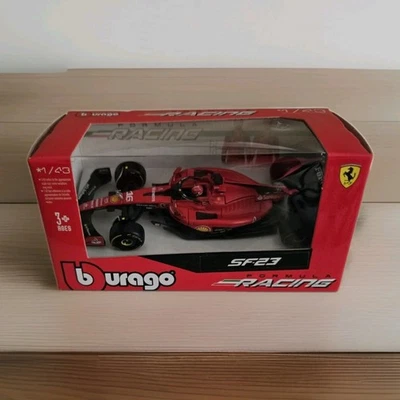 F1 Formula Racing Ferrari SF-23 #16 LeClerc Sainz Burago escala 1/43 NUEVO EN CAJA Foto 1 de 4