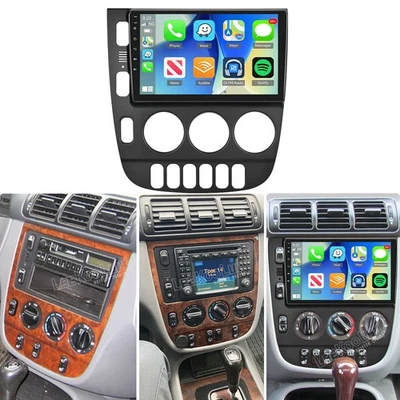 64GB Autoradio Android15 Carplay Für Mercedes-Benz M-Klasse W163 ML320 1998-2002 - Bild 1 von 4