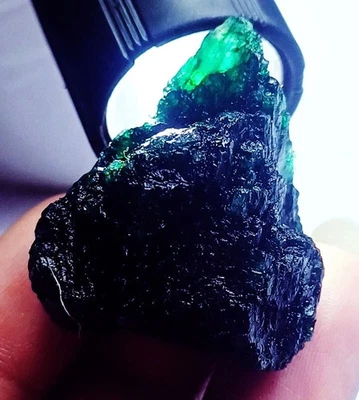 Certified Loose Gemstone 149.50 Ct Natural Emerald Rough Earth Mined Green - image 1 of 4