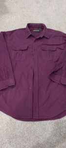 American Eagle Shirt Mens XL Green Label Plum Vintage Fit Button Up Long Sleeve - Picture 1 of 6