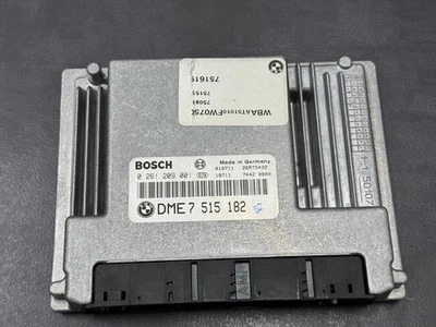 Engine Control Unit BMW 3er E46 316i N42 115 Ps N42B18A 7515182 - Image 1 of 4