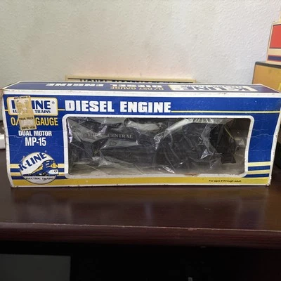 K-Line O K-2214 New York Central NYC MP15 Diesel Locomotive Engine LNIB - RARE! - Image 1 of 4