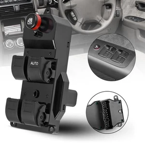 Interruptor maestro de ventana eléctrica RHD para Honda CRV 02-06 Civic 01-05 35760-S9A-G042 - Imagen 1 de 13