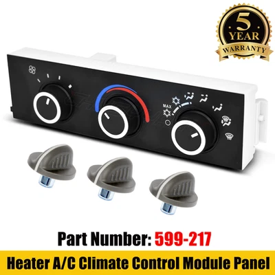 Front A/C Climate Control Module 599-217 for GMC Savana 1500 1996 1997-2014 - Image 1 of 4