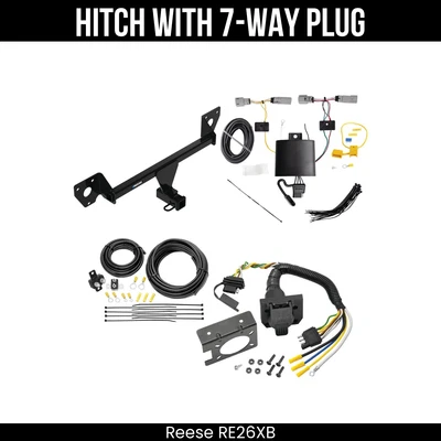 Enganche de remolque + cableado de 7 vías para Chevrolet Trailblazer 21-25 sin luces traseras LED Foto 1 de 4