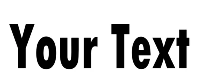 TU TEXTO Vinilo Calcomanía Adhesiva Parachoques Ventana Coche PERSONALIZADO Letras Personalizadas Foto 1 de 4