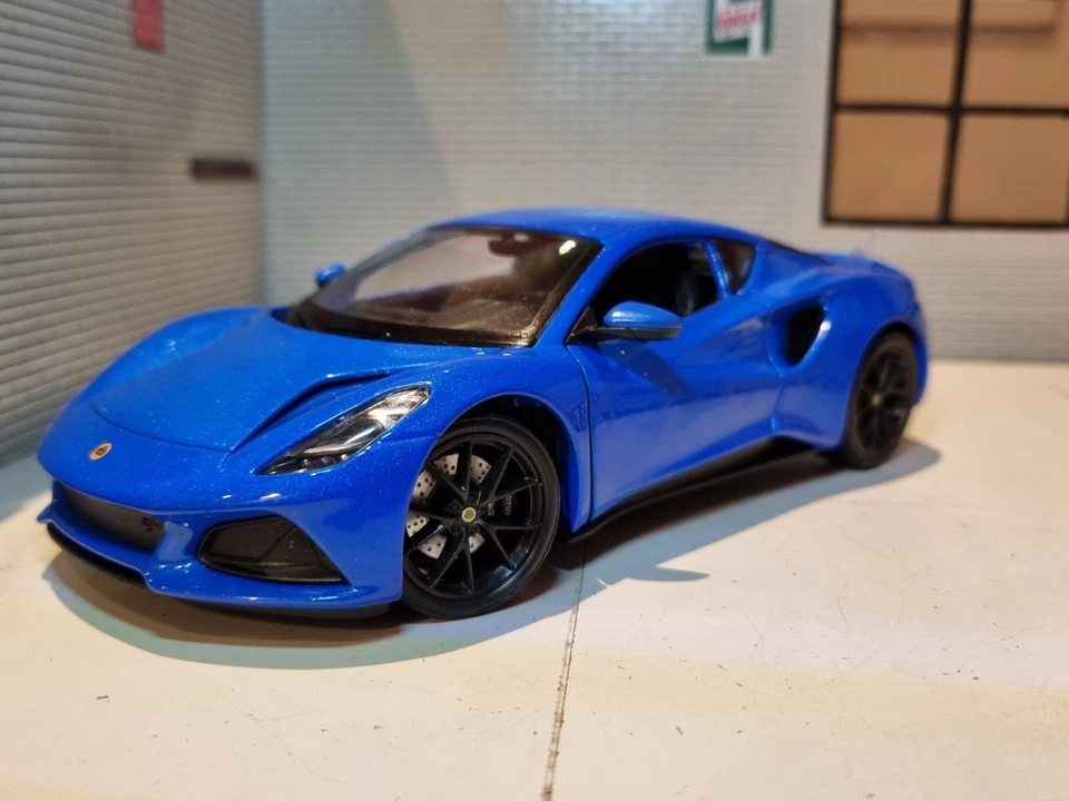 Lotus Emira Blue 2022 Welly Detailed Diecast 1:24 Scale Model Car New BNIB 24115 - Image 1 of 4