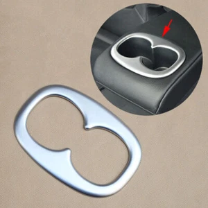Rear Water Cup Holder Cover For Mitsubishi Outlander 2013-21 Accessories Chrome - Bild 1 von 4