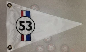 Custom Dreieck HERBIE Sicherheitsflagge Liegerad Trike ATV Rollstuhl Fahrrad - Bild 1 von 5