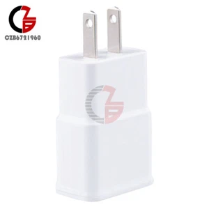 5V 2A Travel US Plug White 1 Port USB Wall Charger Power Adapter for Samsung - Picture 1 of 6