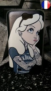 Coque Rigide Apple pour SAMSUNG NOTE 2 - Alice Aux Pays Des Merveilles DISNEY - Picture 1 of 1
