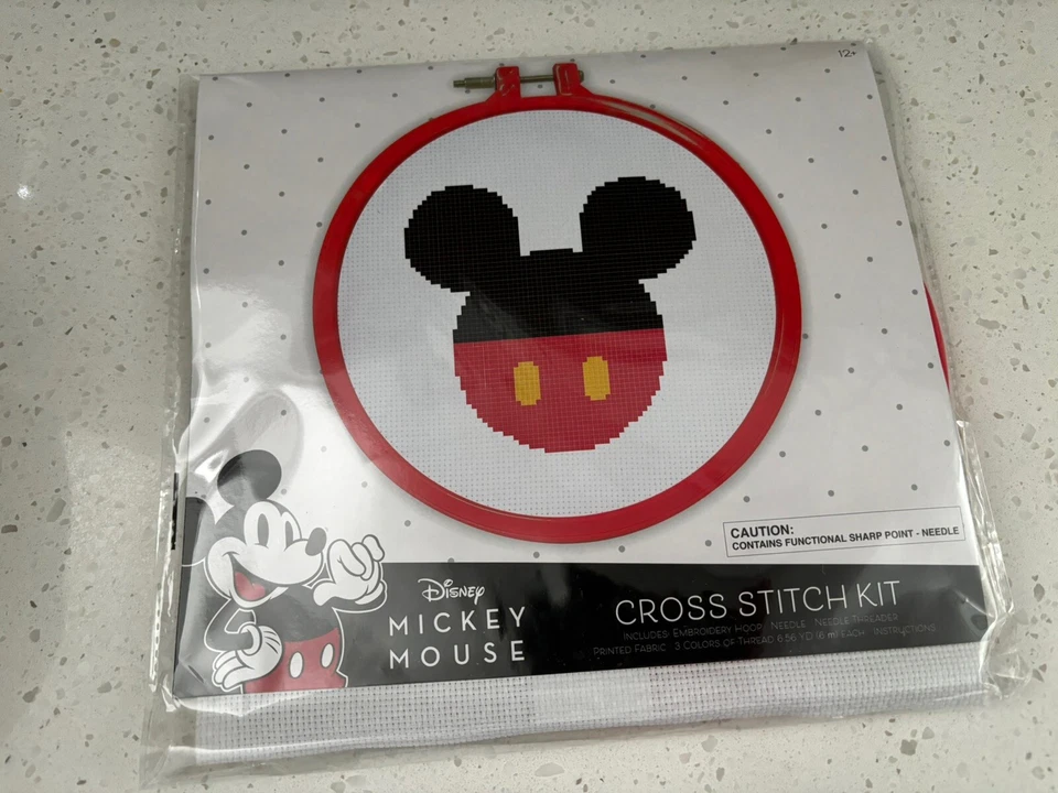 Disney Mickey Mouse Cross Stitch Kit by Innovative Designs 714985MIC