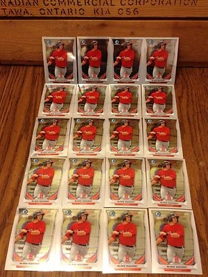 2014 BOWMAN CHROME BLAKE SWIHART ROOKIE LOT OF 20.  - Image 1 of 4