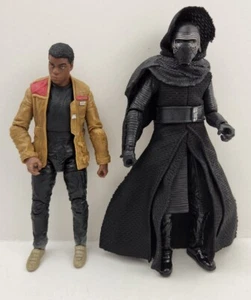 Hasbro Star Wars 6 Inch Kylo Ren Force Awakens & Finn Action Figures  - Picture 1 of 3
