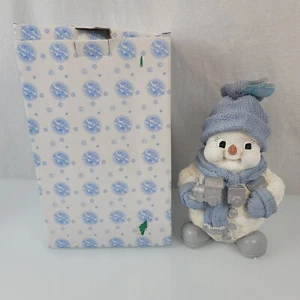 Figura de tren de sujeción Encore Group Snow Buddies muñeco de nieve amigo grande 10,5"" T 6,5"" W - Imagen 1 de 12