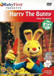 Baby First Harry The Bunny Funny Discoveries DVD Age 6 Month To 3 Year Free Ship - Picture 1 of 8