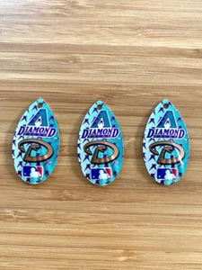 Arizona Diamondbacks Vintage Teardrop Spinner Decorative Fridge Magnets 3 Pack - Picture 1 of 1