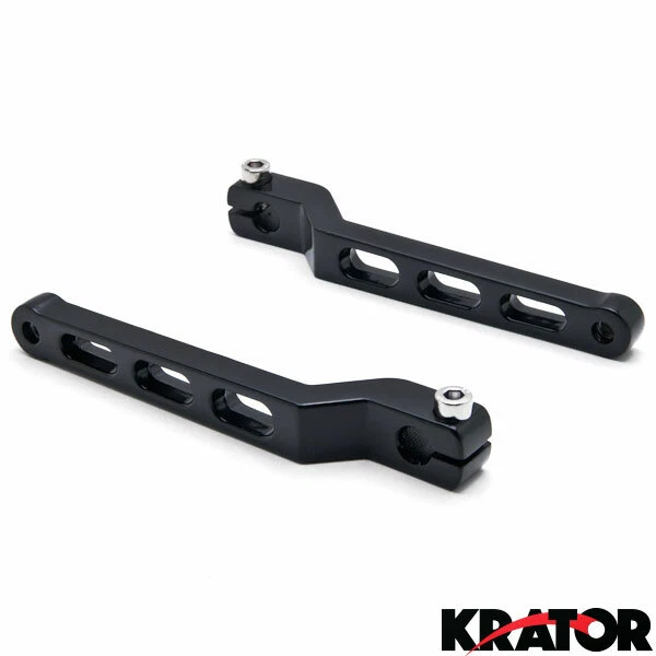 Juego de brazos de palanca de cambios Harley Davidson talón puntera negro FLST FLT FLHT Foto 1 de 3