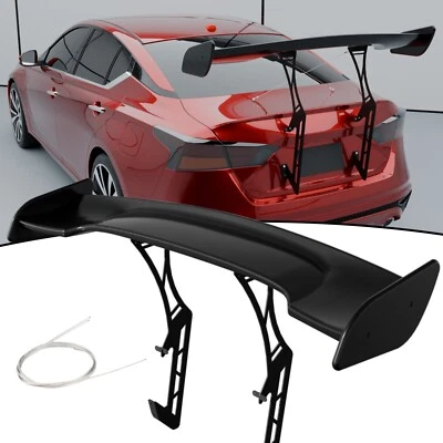 GT Wing Racing Spoiler Chassis Mount Kits For Nissan Altima 2019-2024 Gloss BLK Foto 1 de 4