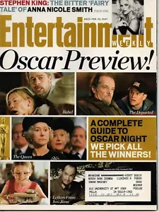Entertainment Weekly Feb 23 2007 Oscar Preview Stephen King Christina Aguilera - Picture 1 of 3