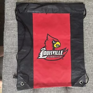 Louisville Cardinals offiziell lizenzierte College Kordelzug Tasche rot & schwarz - Bild 1 von 10
