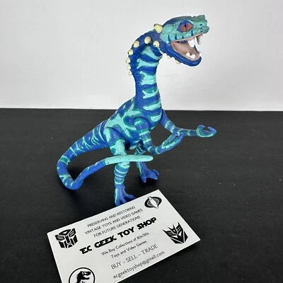 Figura de acción rara de dinosaurio Atari Primal Rage Vertigo Playmates 1994 1996 azul Foto 1 de 4