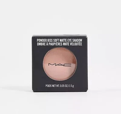 MAC Powder Kiss Soft Matte Eye Shadow MY TWEEDY Muted Nude Eyeshadow Boxed - Image 1 of 2