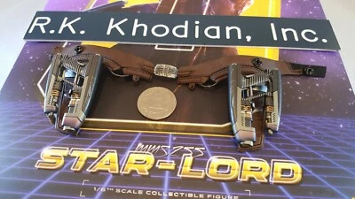 Hot Toys MMS255 GOTG VOL.1 STAR LORD 1/6 figure's gun belt holster & 2 BLASTERS - Image 1 of 4