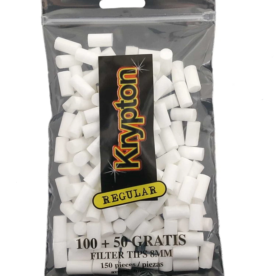 18 sacchetti filtri 8 mm (misure 15 x 8 mm) totale 2700 filtri - Image 1 of 1