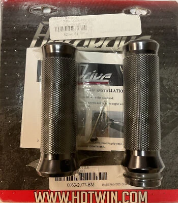 HardDrive WPS Grips, Throttle 2008-UP FL TBW SET PN #820-4051 In Stock! #M391 - Image 1 of 4