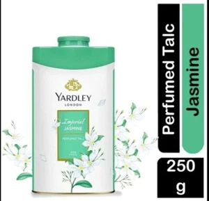 YARDLEY LONDON IMPERIAL JASMINE PERFUMED TALC POWDER 250g X 1 pack - Picture 1 of 3
