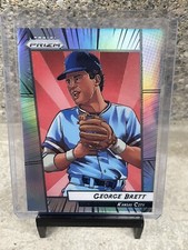 2023 Panini Prizm George Brett Manga SSP Case Hit Kansas City Royals HOF
