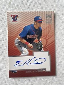 2003 Topps Eric Hinske Blue Jays Certified Auto Autograph Signed