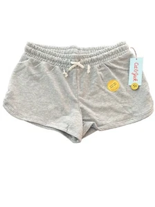 Cat & Jack Kids Gray Drawstring Pull On Shorts Size Large (10/12) Plus + - Picture 1 of 4