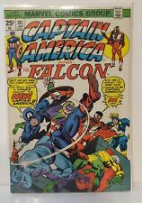 Captain America 181 Marvel Comics 1975 1st App Of Roscoe Simons As The New Cap!