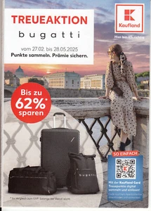 60 Stück, bereits eingeklebte Kaufland Treuepunkte, neue Treueaktion bugatti - Bild 1 von 1