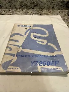 Yamaha YZ250FP Service Manual 11626-15-36 - Picture 1 of 3