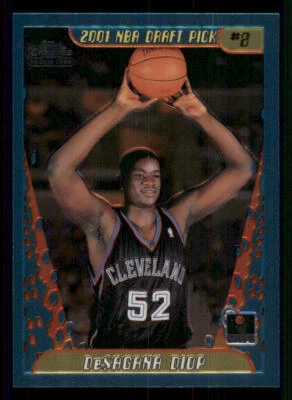 2001-02 Topps Chrome #136 DeSagana Diop RC - Image 1 of 2