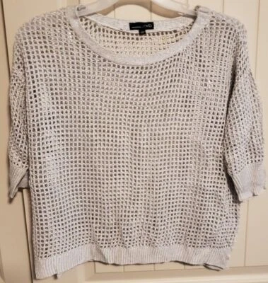 RXB Loose Knit Sweater Women's Size L Beige - Image 1 of 4