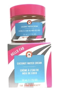 NEW First Aid Beauty Hello FAB Coconut Water Cream 1.7 fl oz NIB Face Hydration - Picture 1 of 6