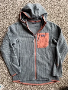 Patagonia - R1 Air Full-Zip Fleece Hoodie Jacket - Kids Large 64810 - Picture 1 of 7