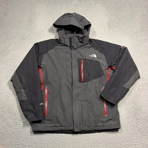 The North Face Summit Series Hyvent Alpha Jacket Men Large Black Coat Primaloft - Picture 1 of 15