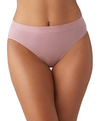 Wacoal B.Smooth Seamless High-Cut Briefs Women's 6-M Zephyr Pink Pull On - Image 1 of 4