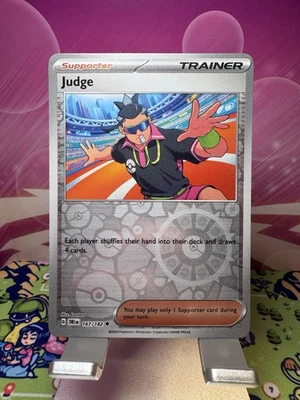 Judge 167/182 Sv10: Destined Rivals Reverse Holo - Image 1 of 2