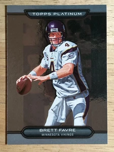 Topps Platinum #130 Brett Favre 2010 - Imagen 1 de 2