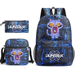 KPop Cazadores de Demonios Tigre Mochila Escolar Impresión Estudiantes Bolso Escolar 3 un./juego - Imagen 1 de 18