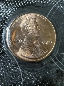 Sealed 2000 Cheerios Lincoln Penny Cent 1C with COA United States Mint - Bild 1 von 3