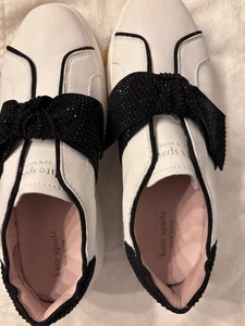 NEU Kate Spade Lexi Sneakers - Optic White Black Größe 8,5 - Bild 1 von 6